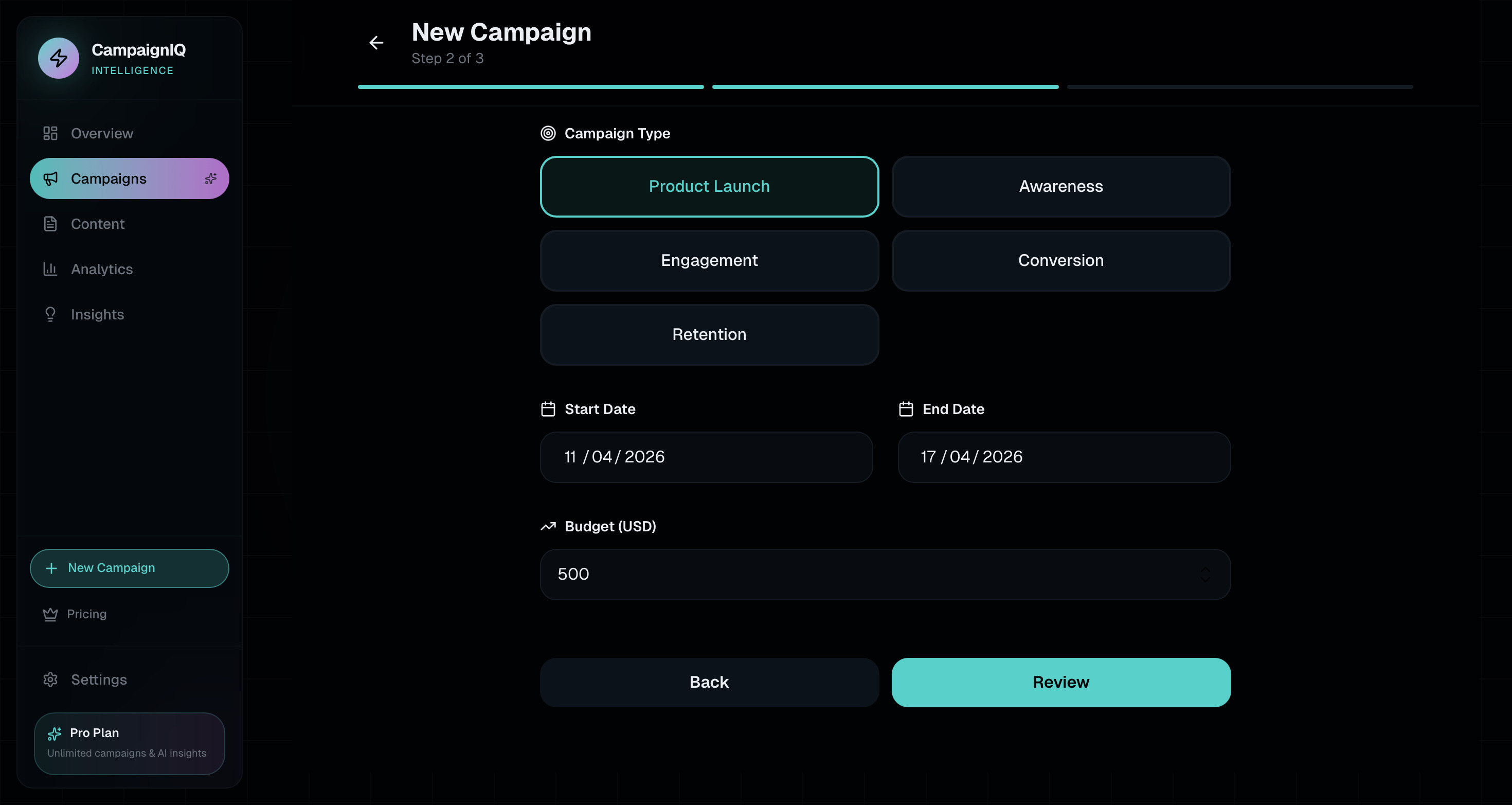 CampaignIQ - Intelligence - imagen 2